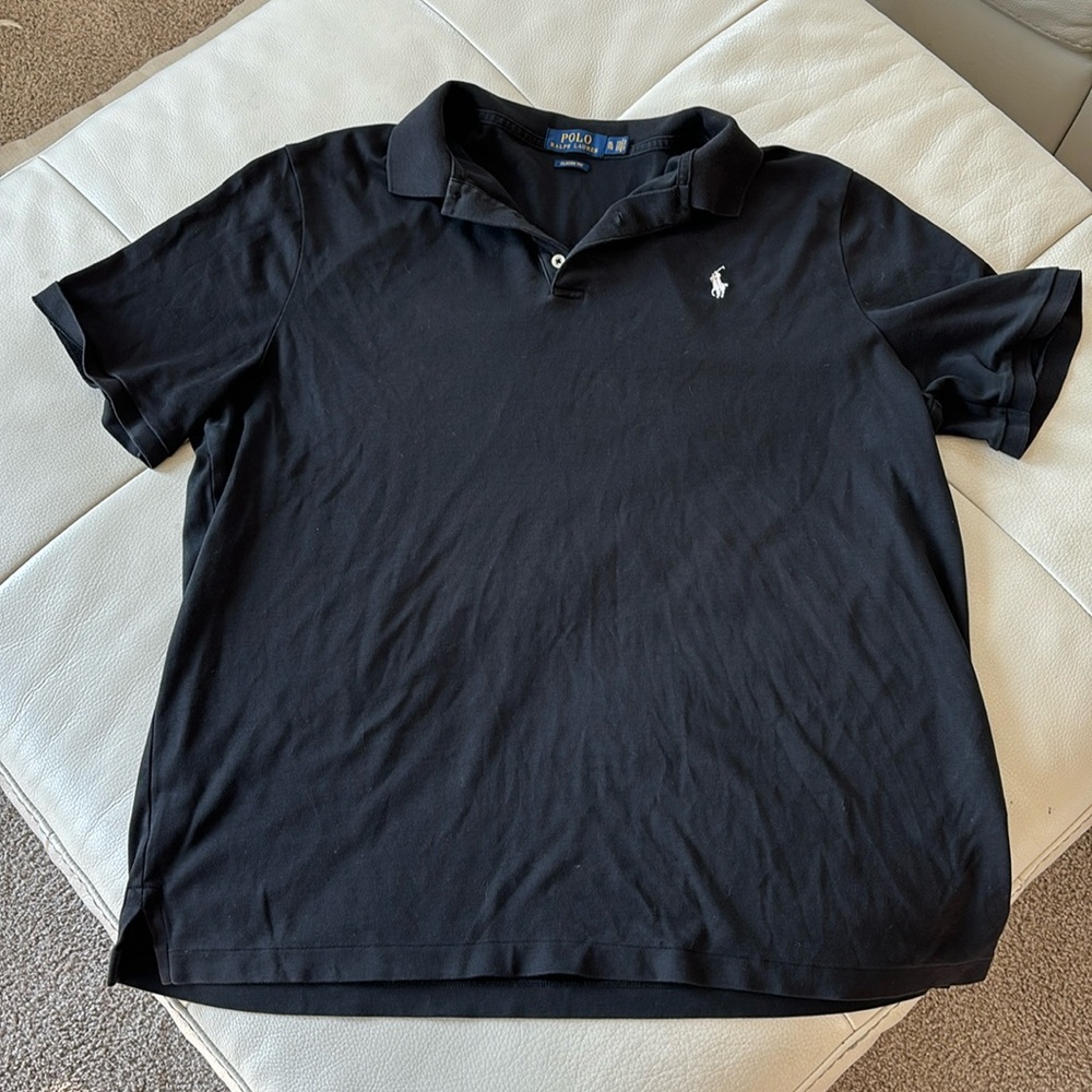 Ralph Lauren black polo